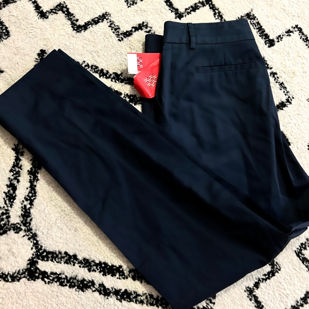 Authentic Carolina Herrera Trousers Navy Blue